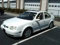 Cool White 2001 Volkswagen Jetta Wolfsburg Edition Sedan