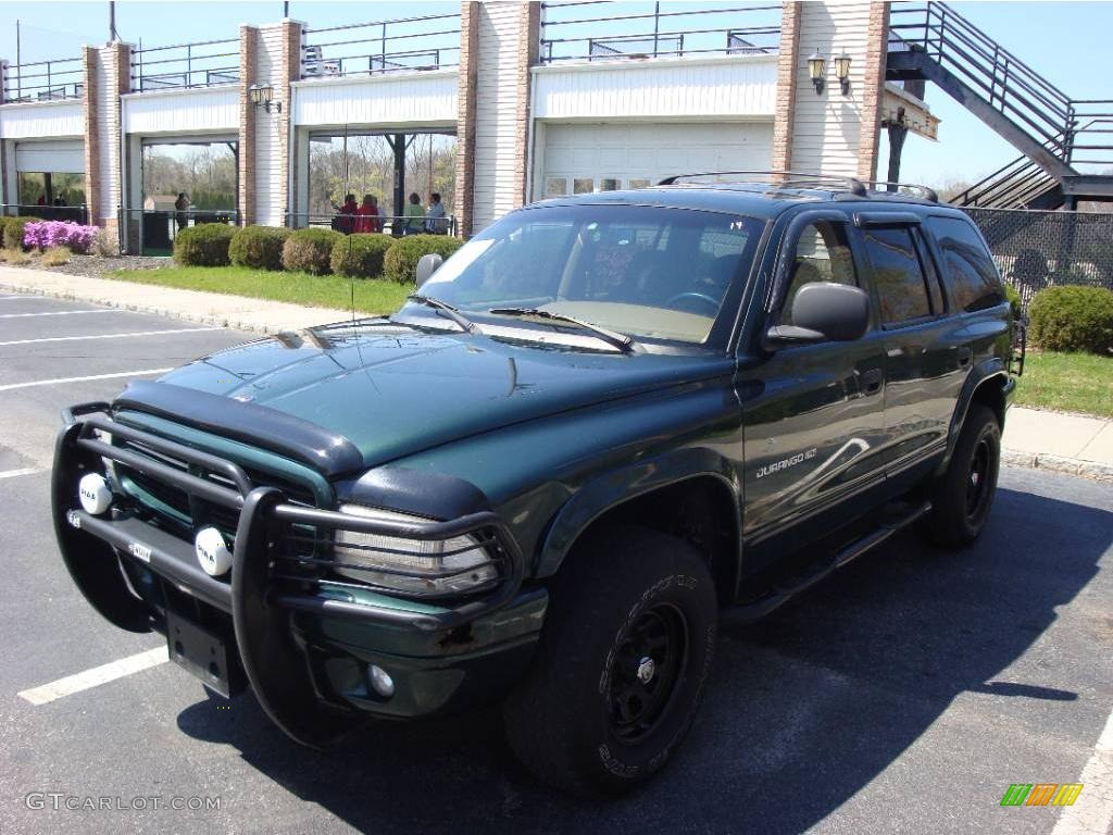 Forest Green Pearlcoat Dodge Durango