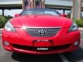 2006 Absolutely Red Toyota Solara SE V6 Convertible  photo #2