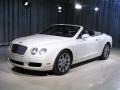 2008 Bentley Continental GT Convertible in Ghost White Pearlescent