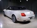 2008 Ghost White Bentley Continental GTC   photo #2