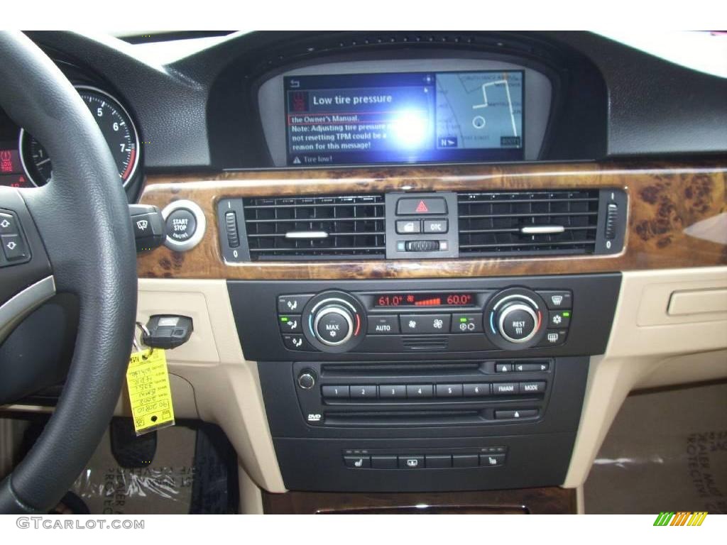 2008 3 Series 335i Sedan - Alpine White / Beige photo #10