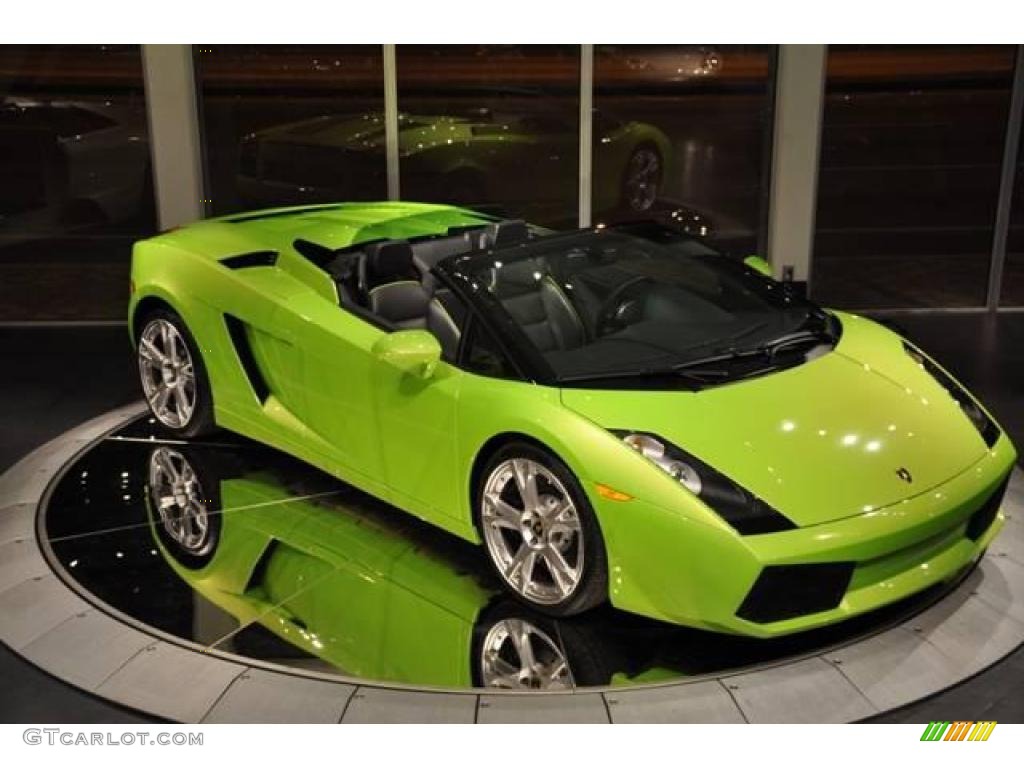 Verde Faunus (Light Green) Lamborghini Gallardo