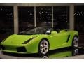 2007 Verde Faunus (Light Green) Lamborghini Gallardo Spyder  photo #3