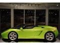 2007 Verde Faunus (Light Green) Lamborghini Gallardo Spyder  photo #11