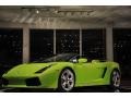 2007 Verde Faunus (Light Green) Lamborghini Gallardo Spyder  photo #76