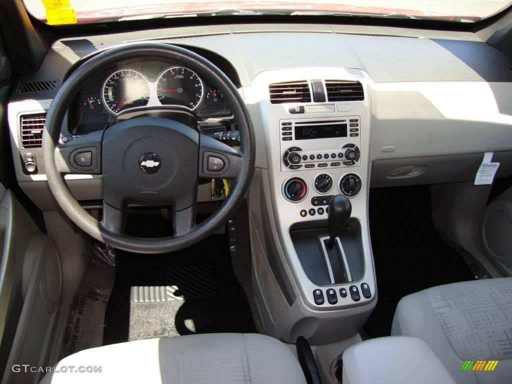 2005 Equinox LS - Salsa Red Metallic / Light Gray photo #7
