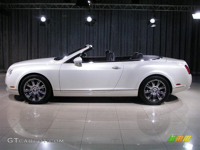 Profile Photo of 2008 Bentley Continental GT Convertible in Ghost White Pearlescent 2008 Bentley Continental GTC Standard Continental GTC Model Parts