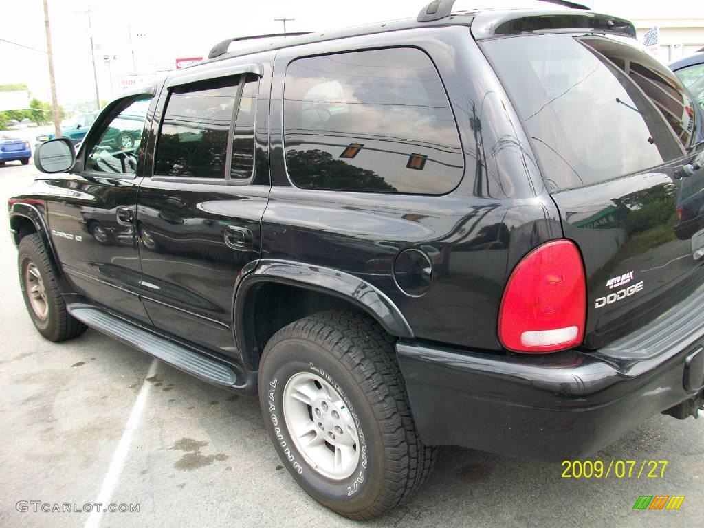 2000 Durango SLT 4x4 - Black / Agate Black photo #2
