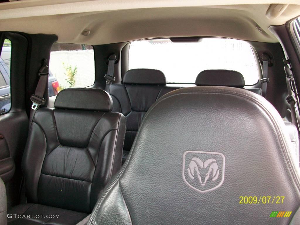 2000 Durango SLT 4x4 - Black / Agate Black photo #7