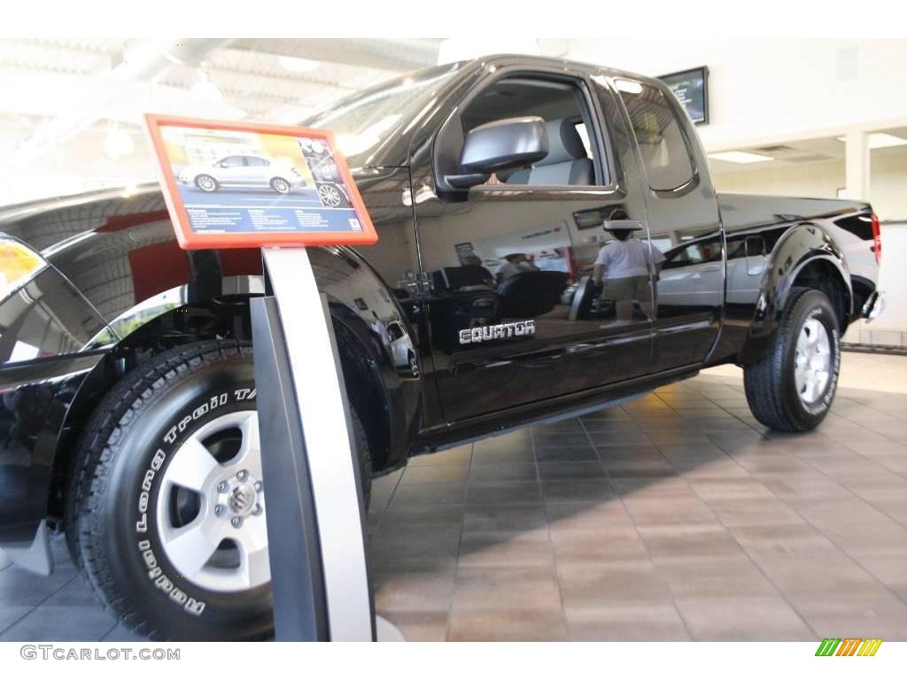 2009 Equator Premium Extended Cab - Gunpowder Black / Graphite photo #26