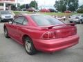 1997 Laser Red Metallic Ford Mustang V6 Coupe  photo #3