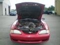 1997 Laser Red Metallic Ford Mustang V6 Coupe  photo #18