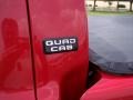 2001 Flame Red Dodge Dakota Sport Quad Cab 4x4  photo #52