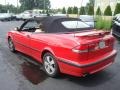 2003 Laser Red Saab 9-3 SE Convertible  photo #35