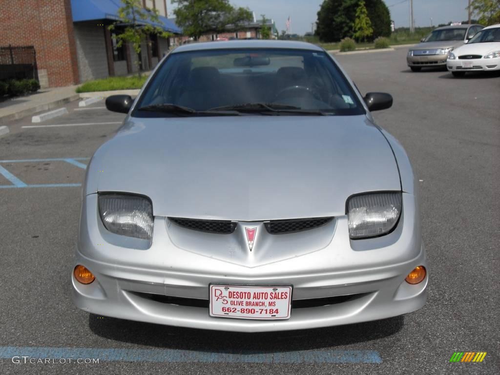 2000 Sunfire SE Coupe - Ultra Silver Metallic / Graphite photo #3