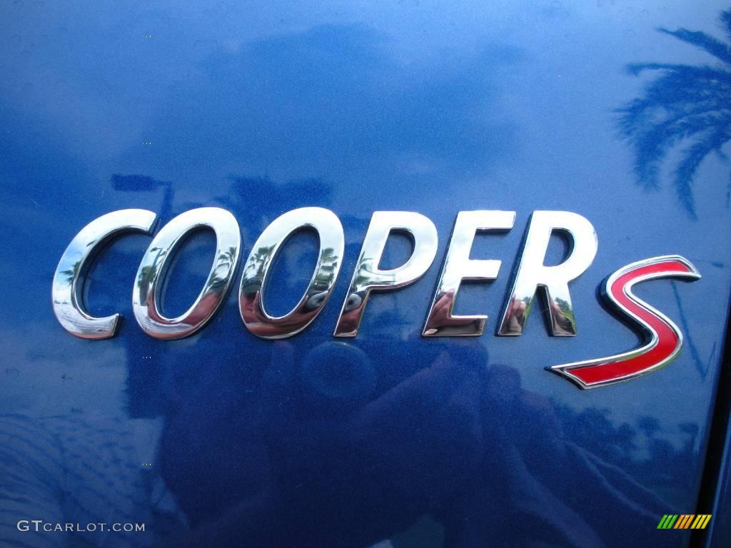 2007 Cooper S Hardtop - Lightning Blue Metallic / Grey/Carbon Black photo #17