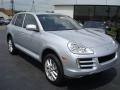 2008 Crystal Silver Metallic Porsche Cayenne S  photo #4