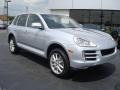 2008 Crystal Silver Metallic Porsche Cayenne S  photo #5