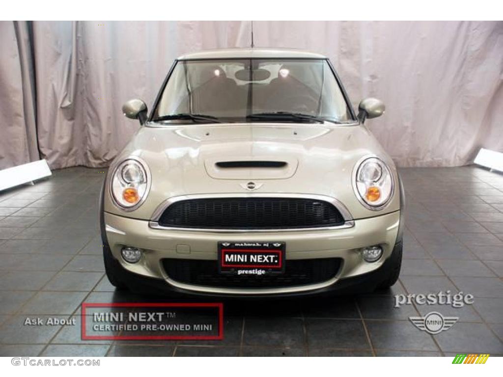 2009 Cooper S Hardtop - Sparkling Silver Metallic / Punch Carbon Black Leather photo #10