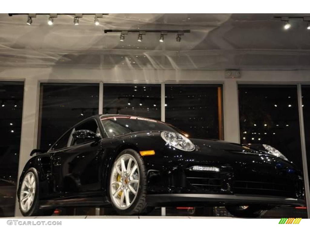 2008 911 GT2 - Black / Black photo #16