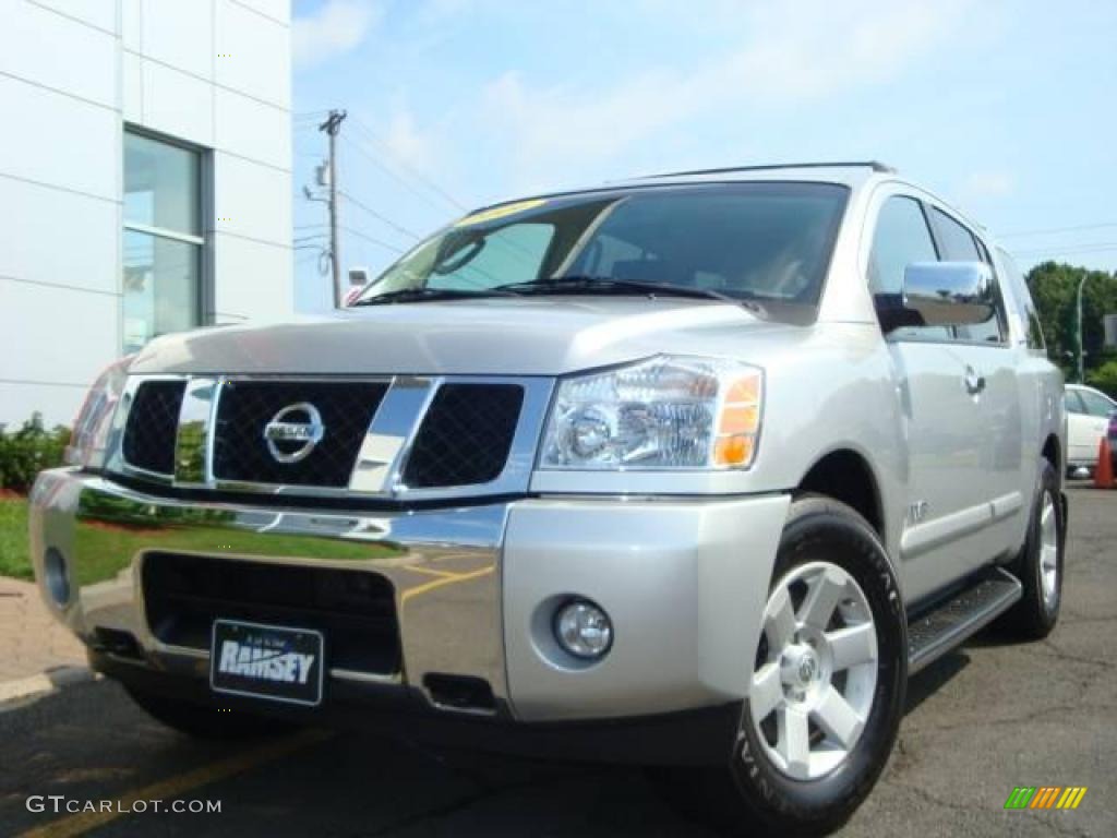 2006 Armada LE 4x4 - Silver Lightning / Graphite/Titanium photo #2