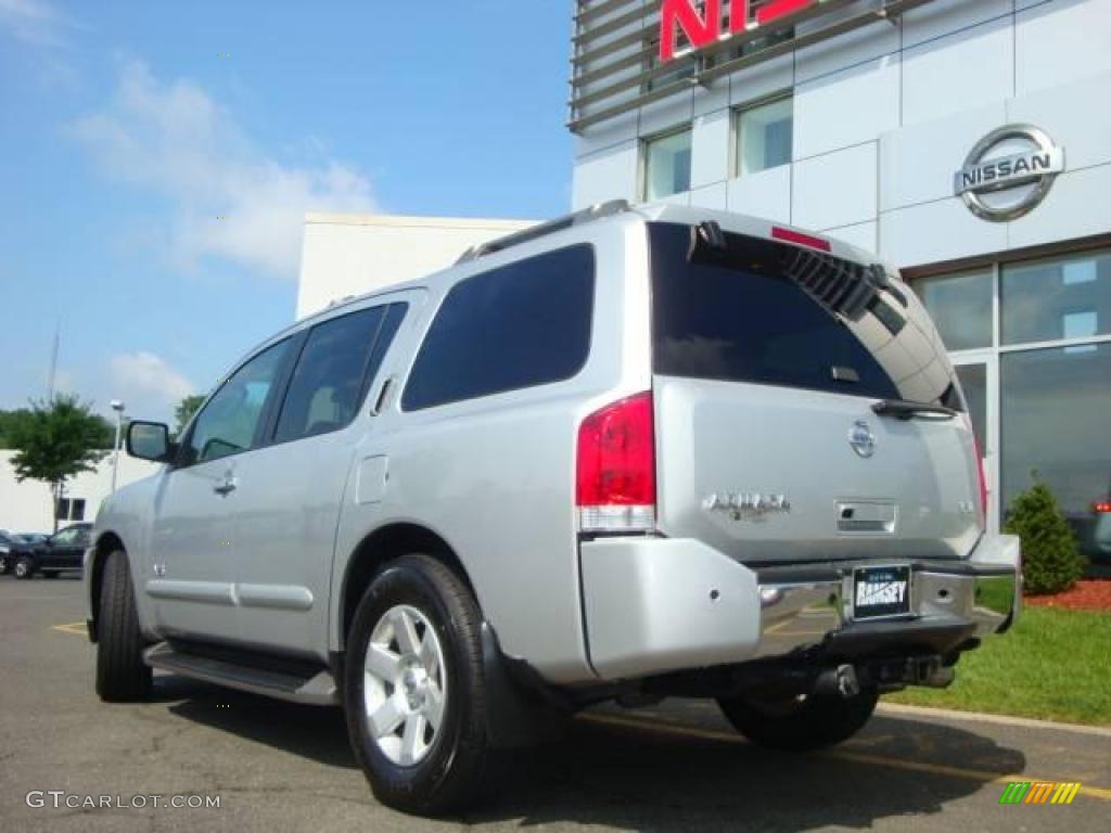 2006 Armada LE 4x4 - Silver Lightning / Graphite/Titanium photo #7