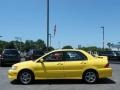 2003 Lightning Yellow Mitsubishi Lancer OZ Rally  photo #2