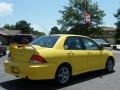 2003 Lightning Yellow Mitsubishi Lancer OZ Rally  photo #5