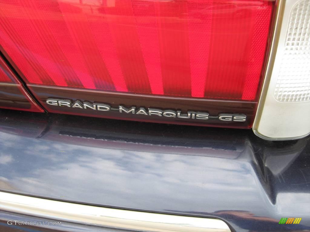2001 Grand Marquis GS - Deep Wedgewood Blue Metallic / Deep Slate Blue photo #21
