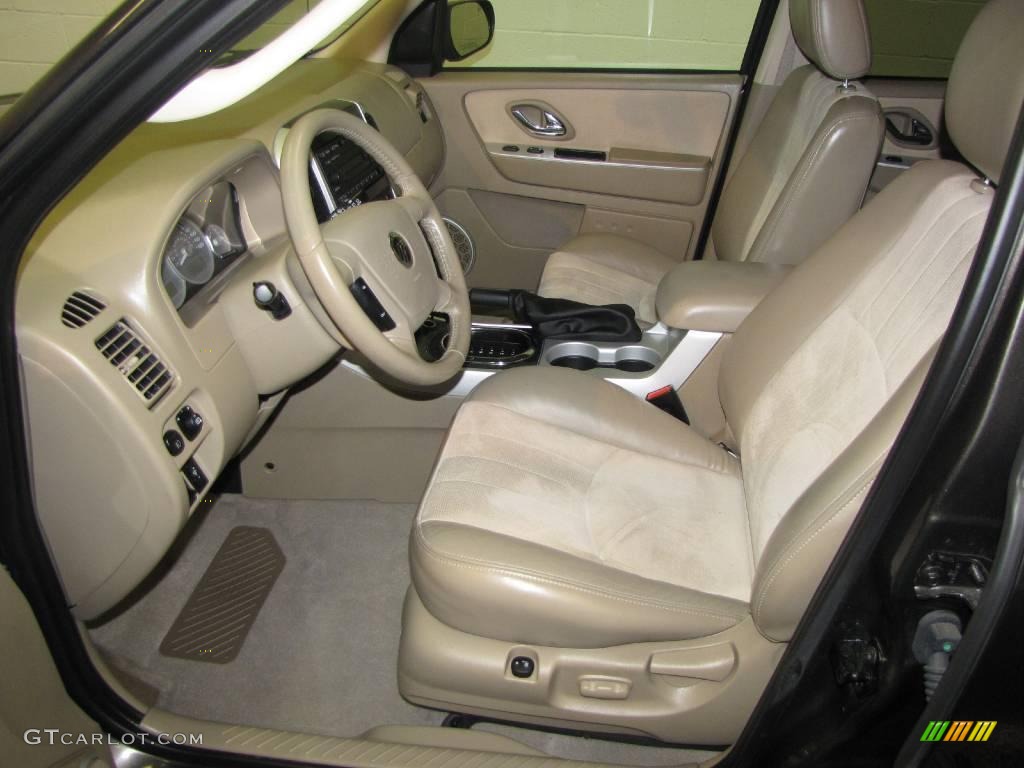 2005 Mariner V6 Premier 4WD - Charcoal Beige Metallic / Pebble/Light Parchment photo #16