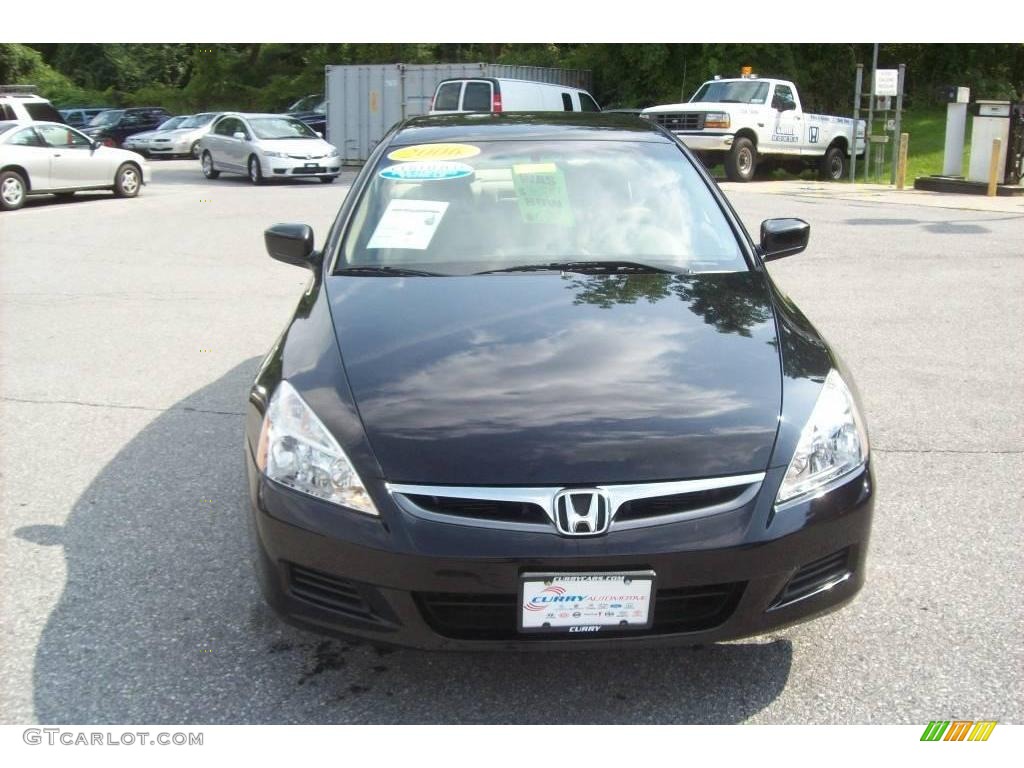 2006 Accord LX Sedan - Nighthawk Black Pearl / Ivory photo #3