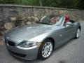 2006 Silver Grey Metallic BMW Z4 3.0i Roadster  photo #2