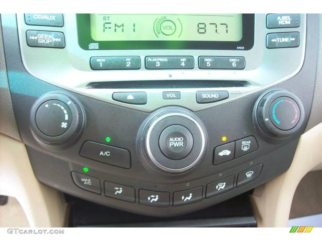 2006 Accord LX Sedan - Nighthawk Black Pearl / Ivory photo #17