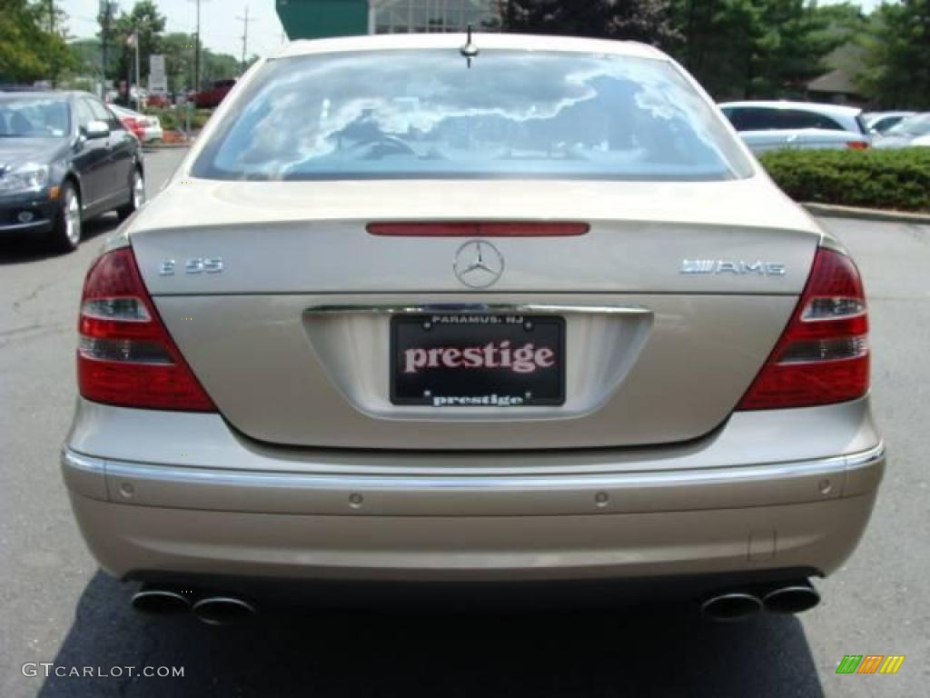 2004 E 55 AMG Sedan - Desert Silver Metallic / Charcoal photo #5