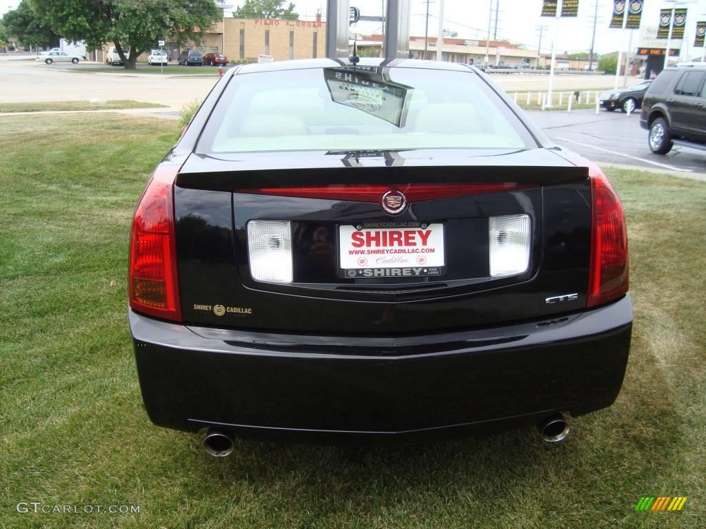 2007 CTS Sedan - Black Raven / Cashmere photo #5