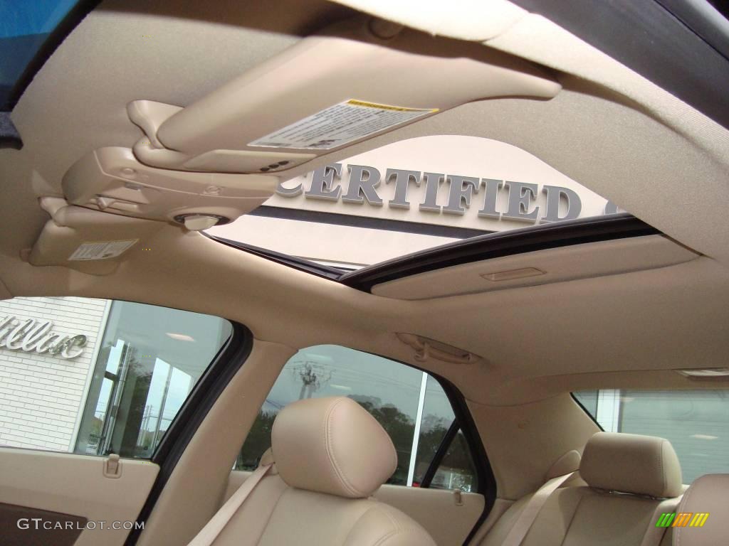 2007 CTS Sedan - Black Raven / Cashmere photo #13
