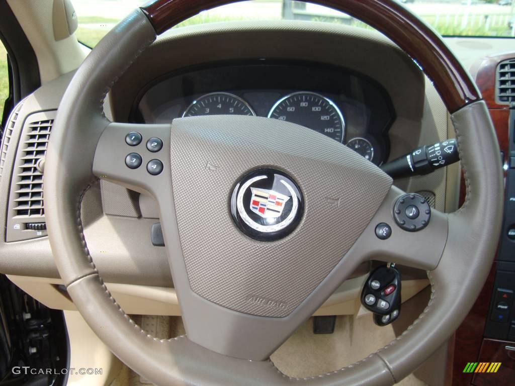 2007 CTS Sedan - Black Raven / Cashmere photo #16