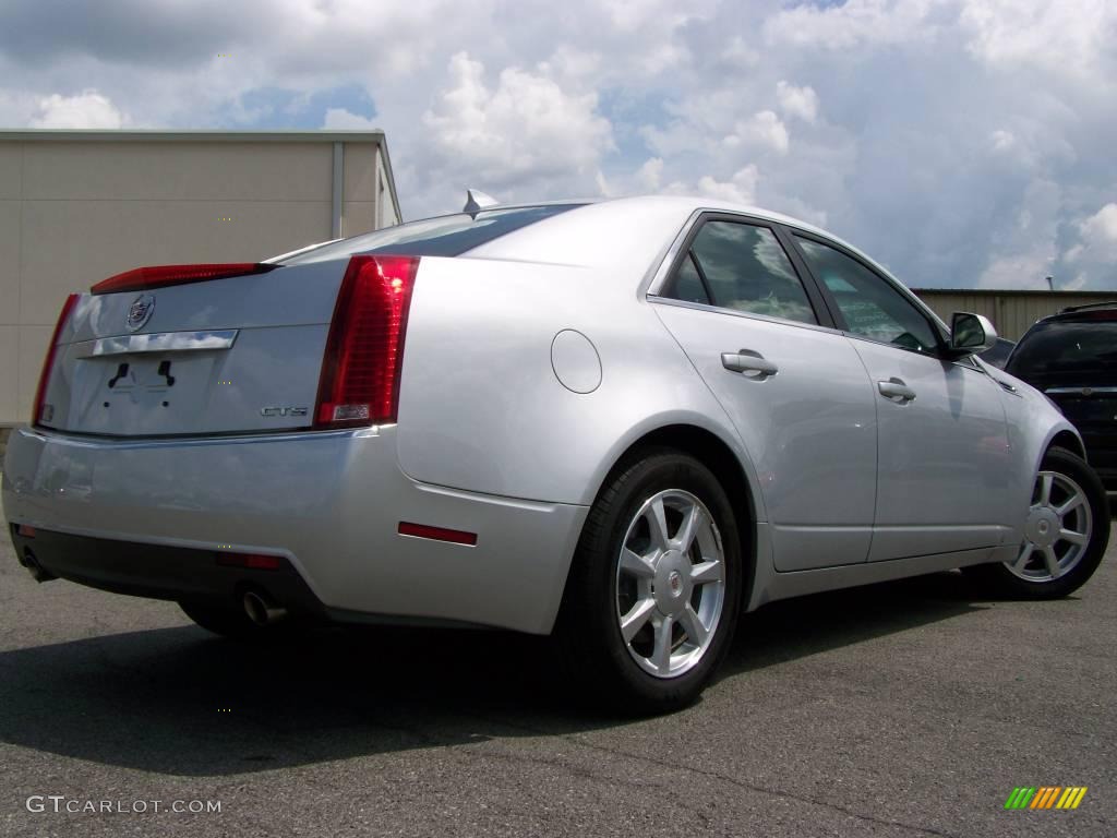 2009 CTS Sedan - Radiant Silver / Cashmere/Cocoa photo #7