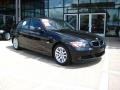 2007 Jet Black BMW 3 Series 328xi Sedan  photo #1