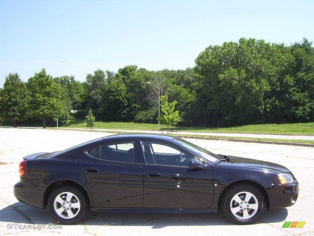 2008 Grand Prix Sedan - Black / Ebony photo #1