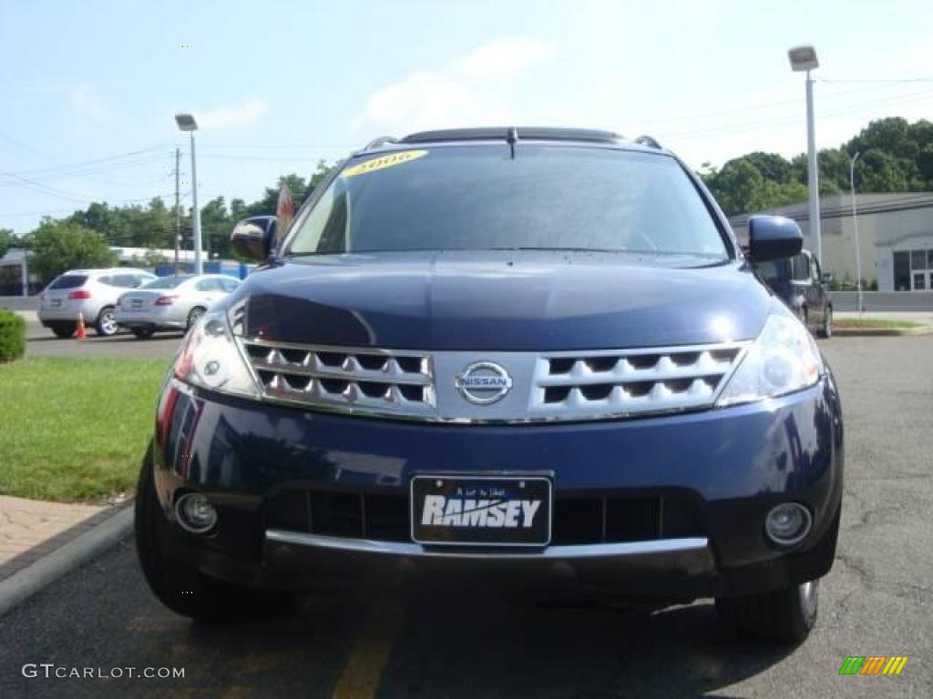 Midnight Blue Pearl Nissan Murano