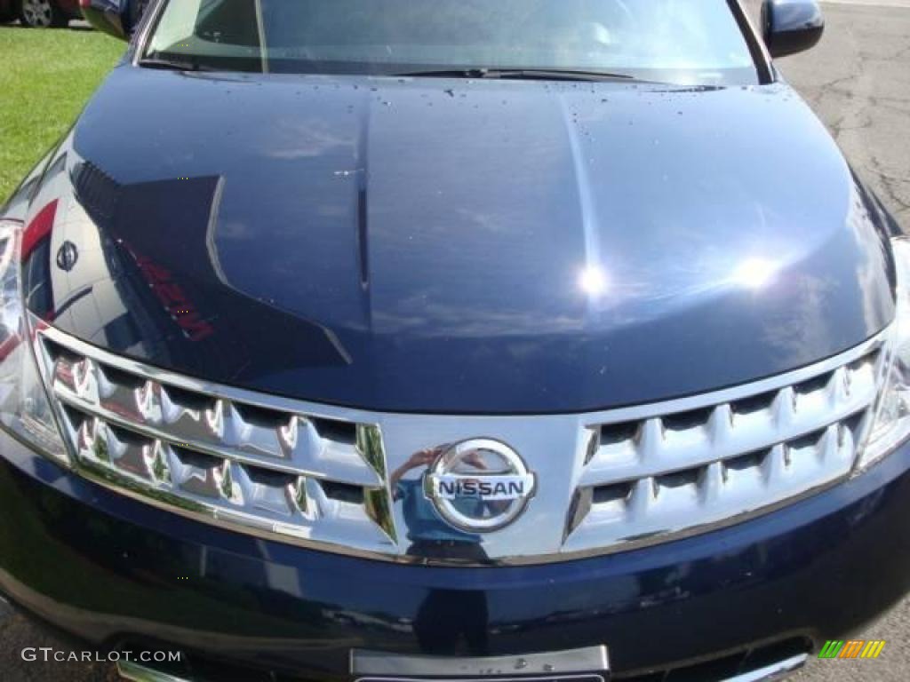 2006 Murano SL AWD - Midnight Blue Pearl / Charcoal photo #13