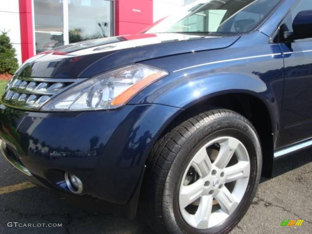 2006 Murano SL AWD - Midnight Blue Pearl / Charcoal photo #14