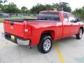 2007 Victory Red Chevrolet Silverado 1500 LT Extended Cab  photo #3