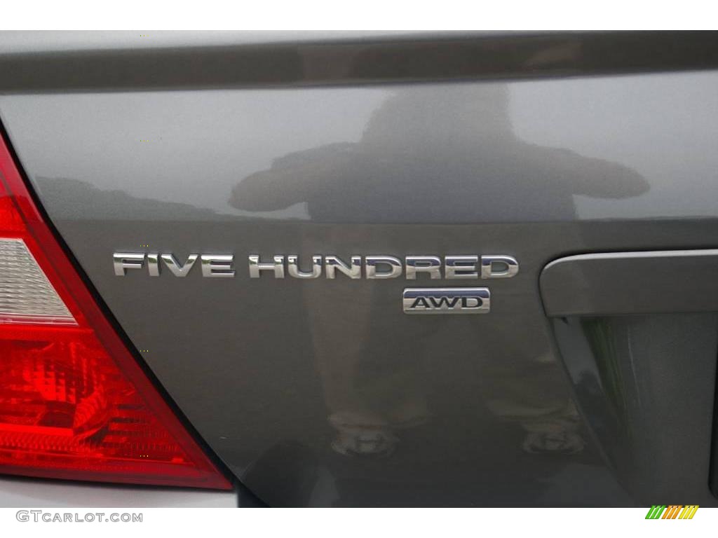 2006 Five Hundred SE AWD - Dark Shadow Grey Metallic / Shale Grey photo #13