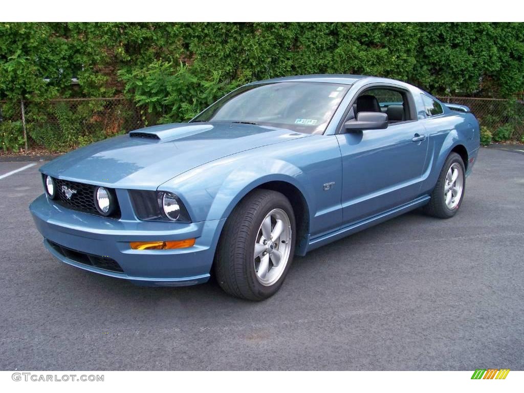 2007 Ford mustang windveil blue #6