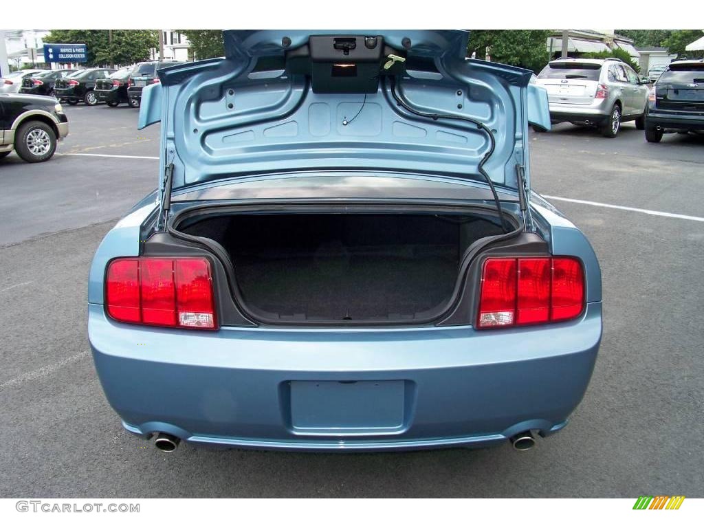 2007 Mustang GT Premium Coupe - Windveil Blue Metallic / Dark Charcoal photo #19