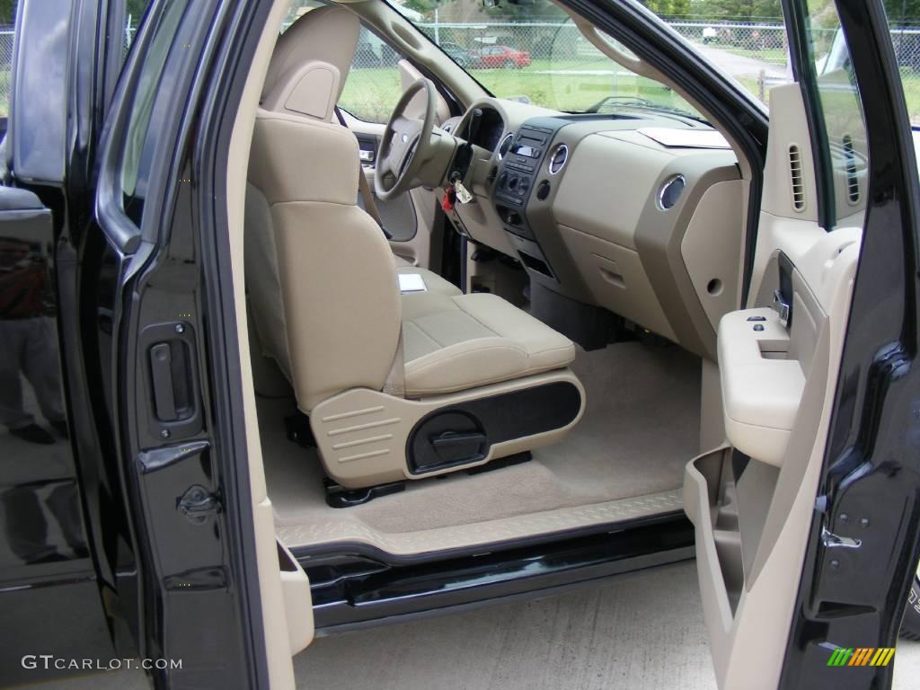 2006 F150 XLT Regular Cab - Black / Tan photo #22