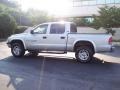 2001 Bright Silver Metallic Dodge Dakota Sport Quad Cab 4x4  photo #6